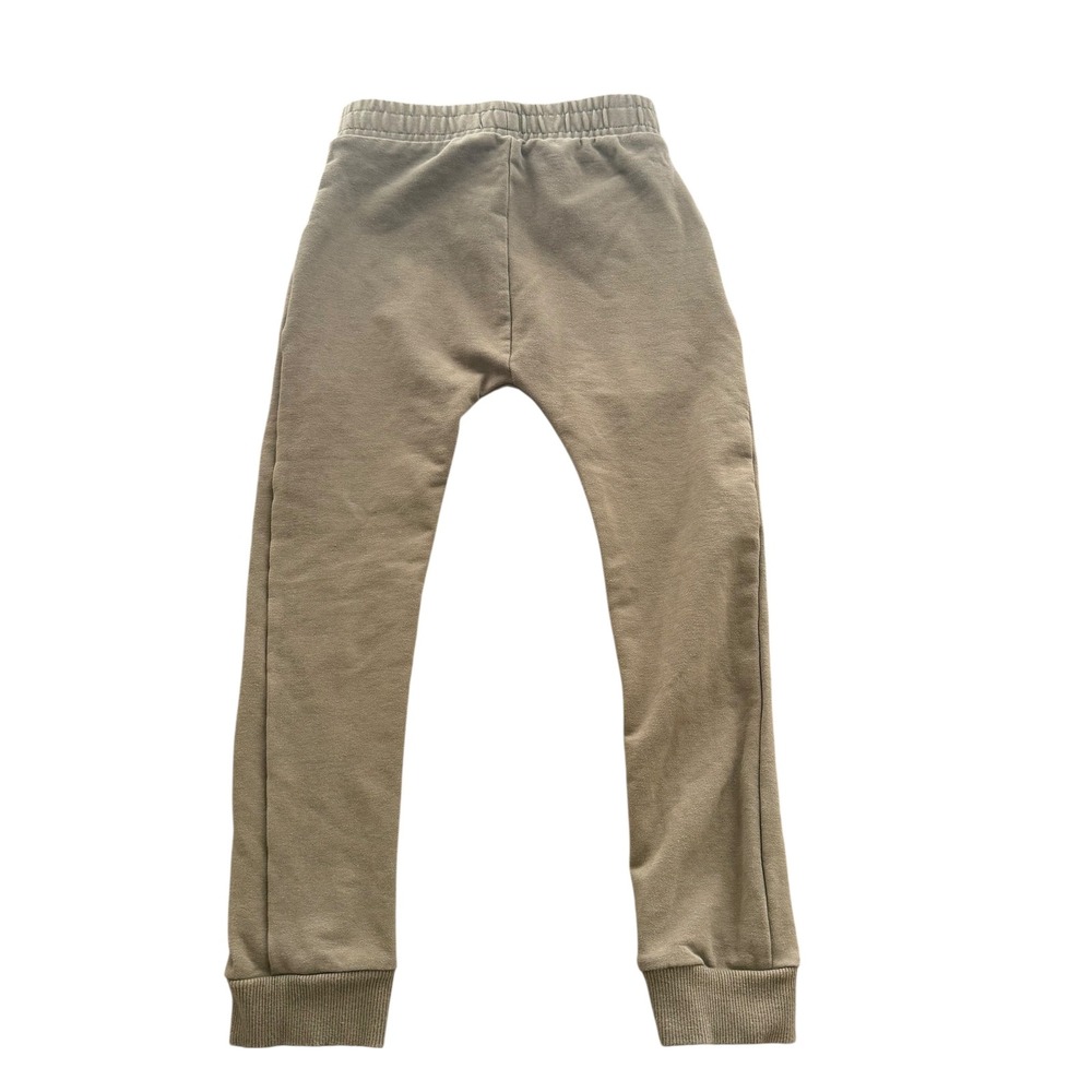 Jamie Kay Organic Cotton Knit Jogger Pants Olive Green Boys Size 7 Sweatpants